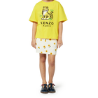 Jupe &agrave; taille &eacute;lastiqu&eacute;e KENZO KIDS 
                    FILLE
