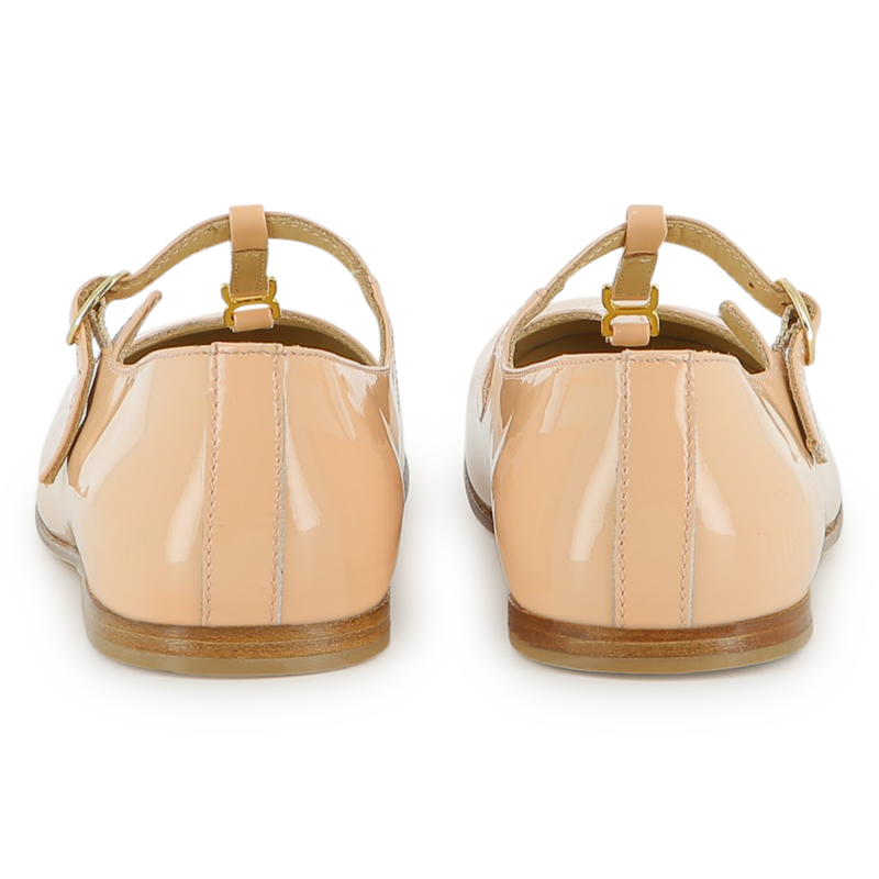 Ballerines en cuir de vache CHLOE 
                    FILLE