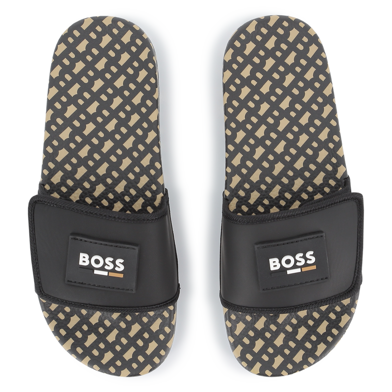 Claquettes à fermeture par bandes auto aggripantes BOSS 
                    GARCON