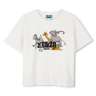T-shirt &agrave; manches courtes KENZO KIDS 
                    FILLE