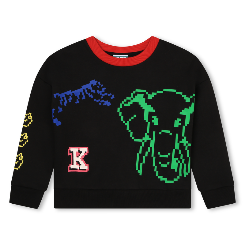 Sweat-shirt à motifs KENZO KIDS 
                    FILLE