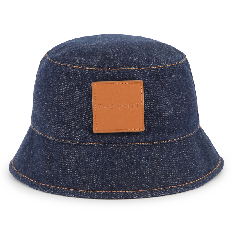 Bob siglé en jean LANVIN 
                    FILLE