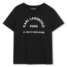 Tee-shirt imprime KARL LAGERFELD KIDS 
                    GARCON