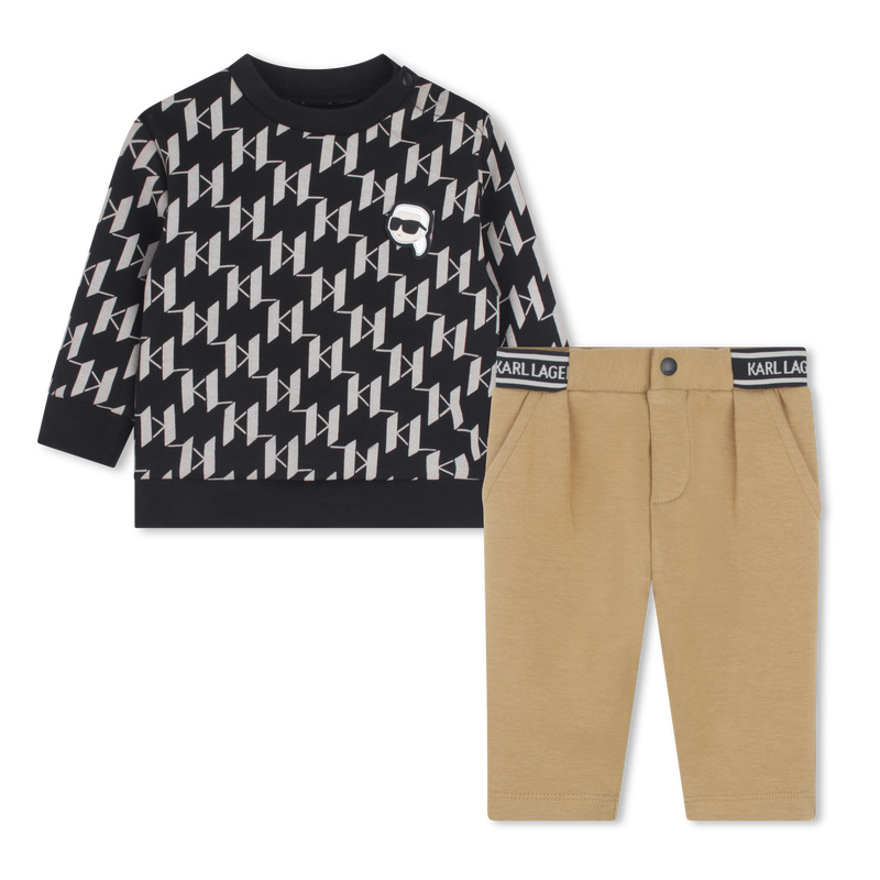 Sweat-shirt et pantalon KARL LAGERFELD KIDS 
                    GARCON