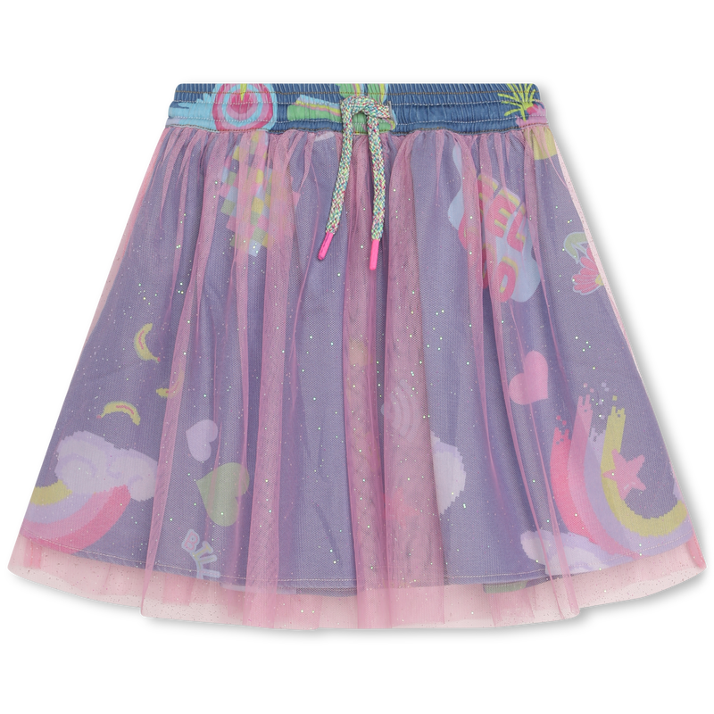 Jupe bimatière pailletée BILLIEBLUSH 
                    FILLE