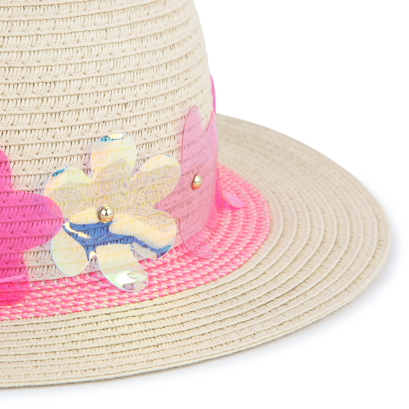 Chapeau capeline à fleurs BILLIEBLUSH 
                    FILLE