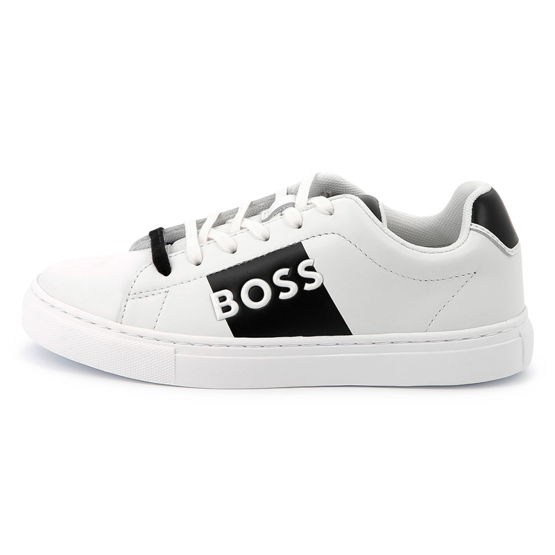 Baskets lacées en cuir BOSS 
                    GARCON