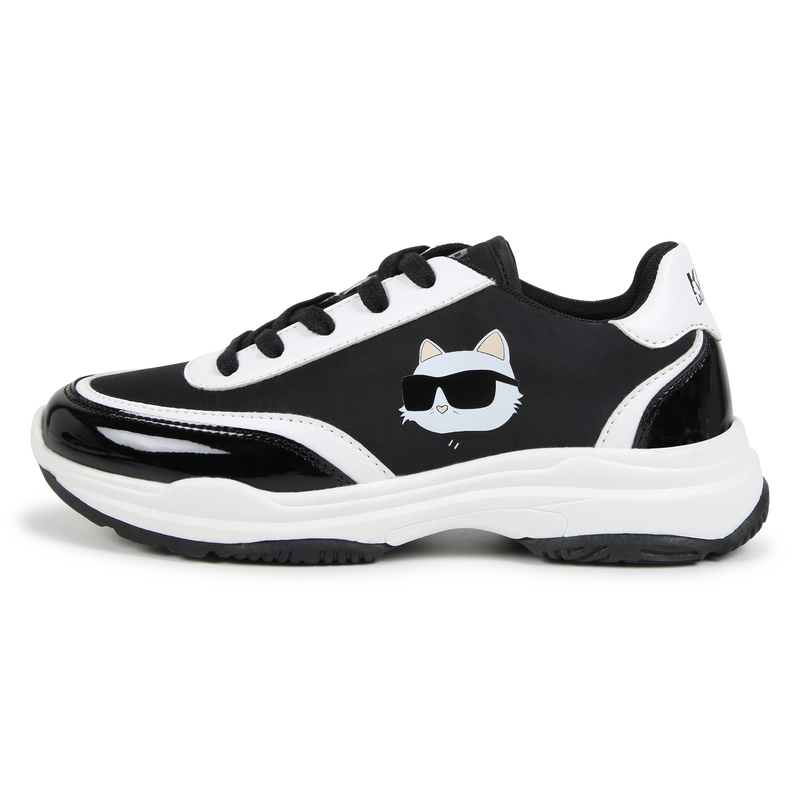 Baskets &agrave; lacets KARL LAGERFELD KIDS 
                        FILLE