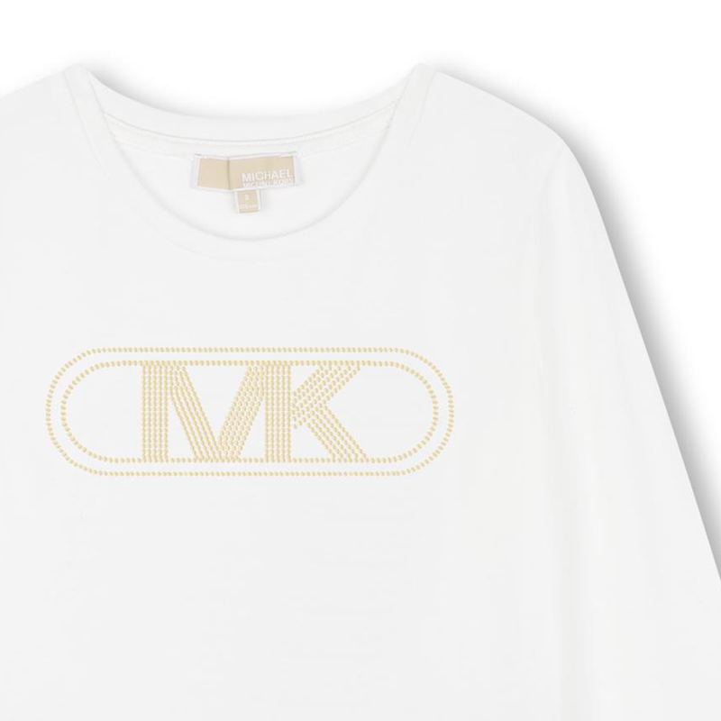 Robe cloutée manches longues MICHAEL KORS 
                    FILLE