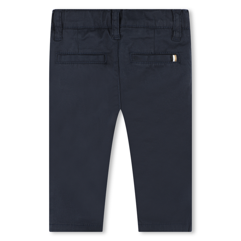 Pantalon uni en sergé BOSS 
                    GARCON