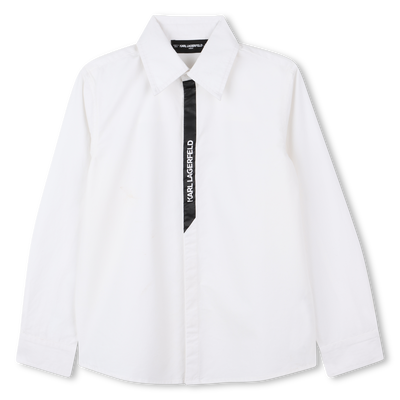 Chemise manches longues KARL LAGERFELD KIDS GARCON