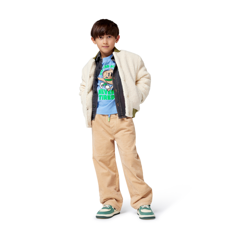 Blouson en tissu peluche BILLIEBLUSH 
                    GARCON