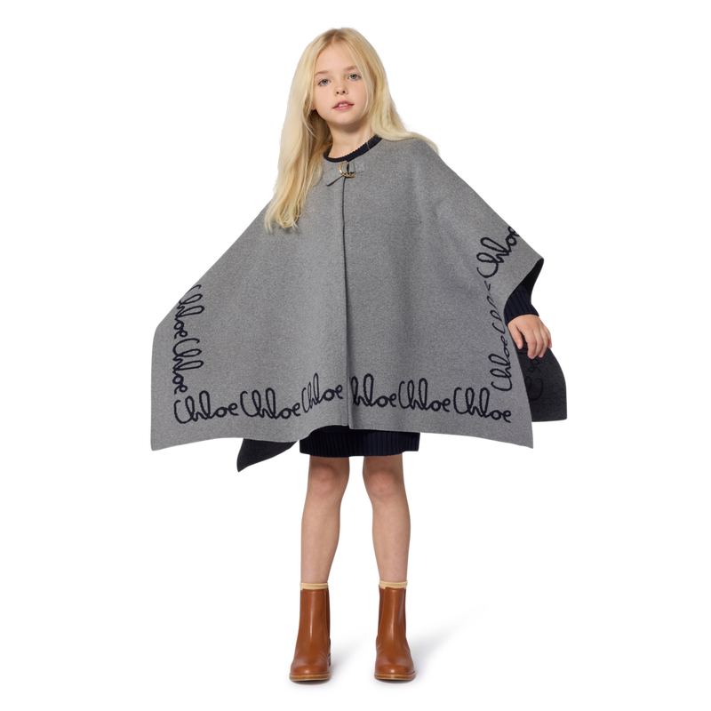 Cape en tricot CHLOE 
                    FILLE