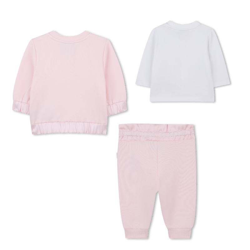 Ensemble pantalon, cardigan et T-shirt BOSS 
                    FILLE