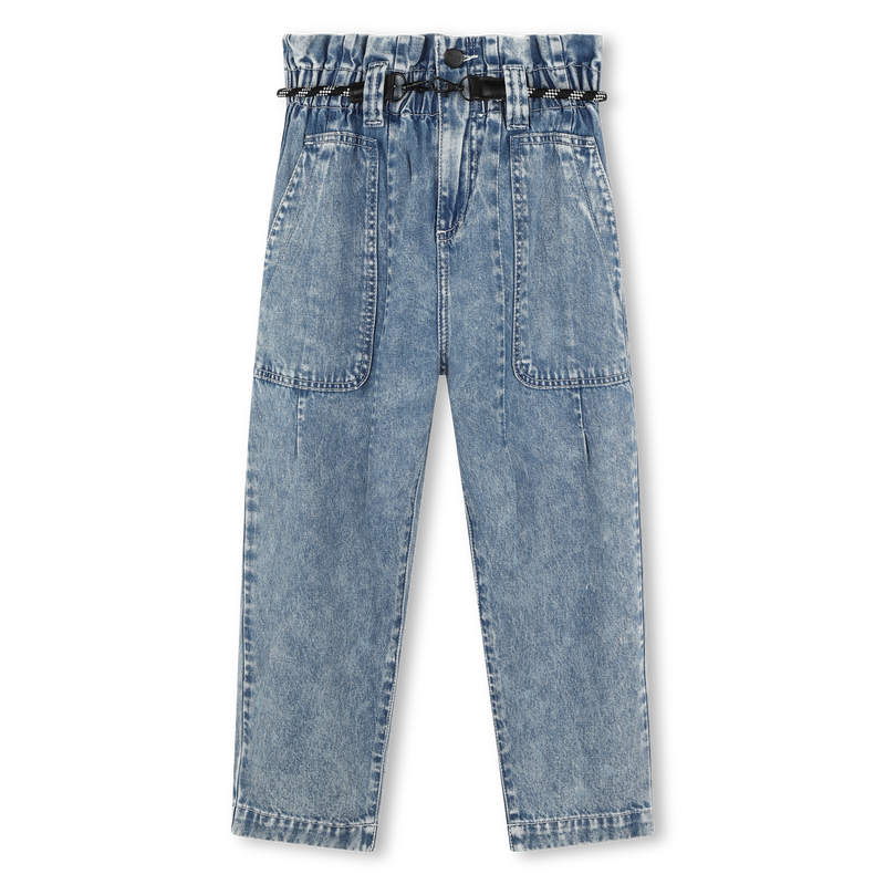 Pantalon en jean avec ceinture DKNY 
                    FILLE