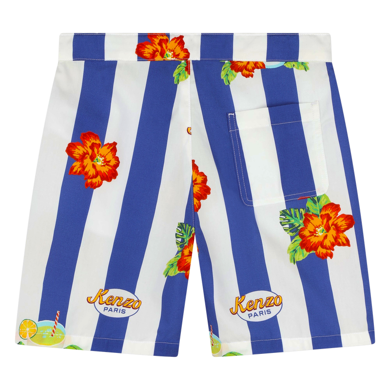 Bermuda en coton KENZO KIDS 
                    GARCON