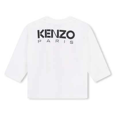 T-shirt à manches longues KENZO KIDS FILLE