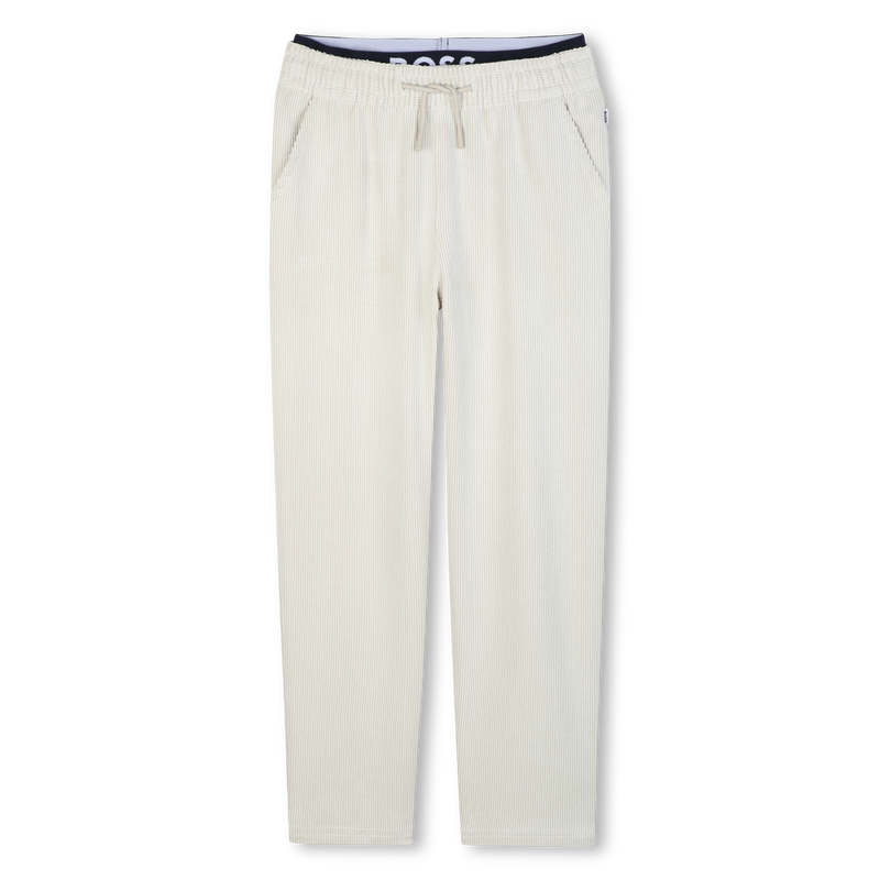 Pantalon en velours BOSS 
                    GARCON