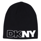 Bonnet sigl&eacute; en tricot DKNY 
                    UNISEXE