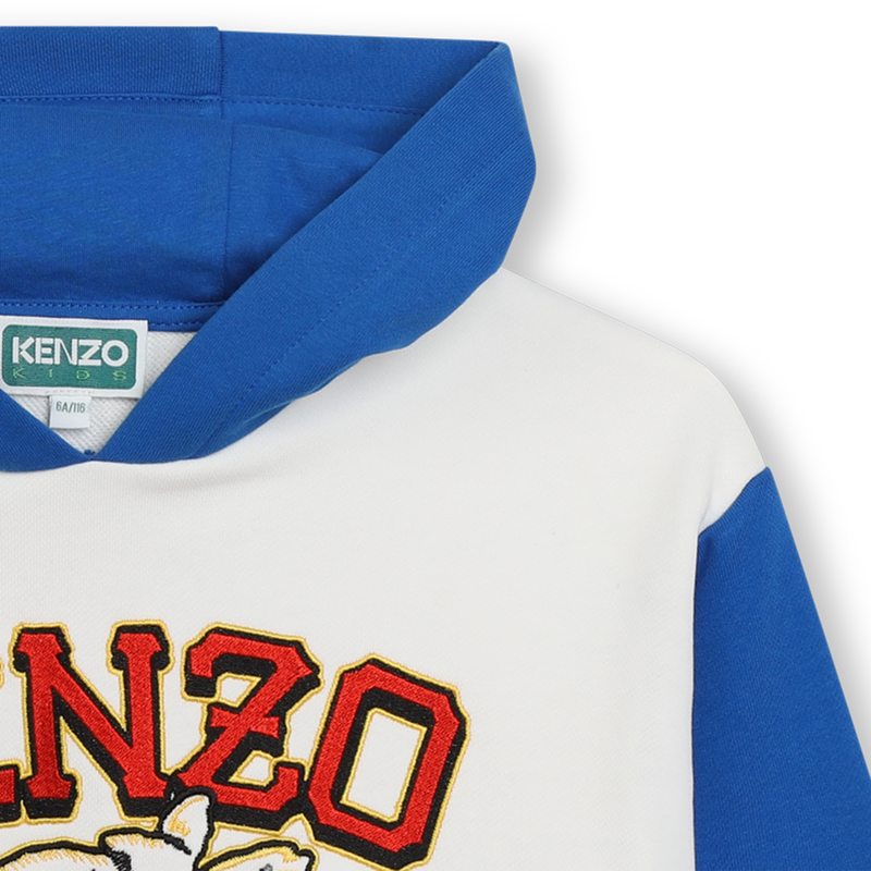 Sweat-shirt molletonné coton KENZO KIDS 
                    GARCON