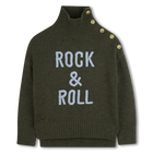 Pull col montant boutonn&eacute; ZADIG VOLTAIRE 
                    FILLE