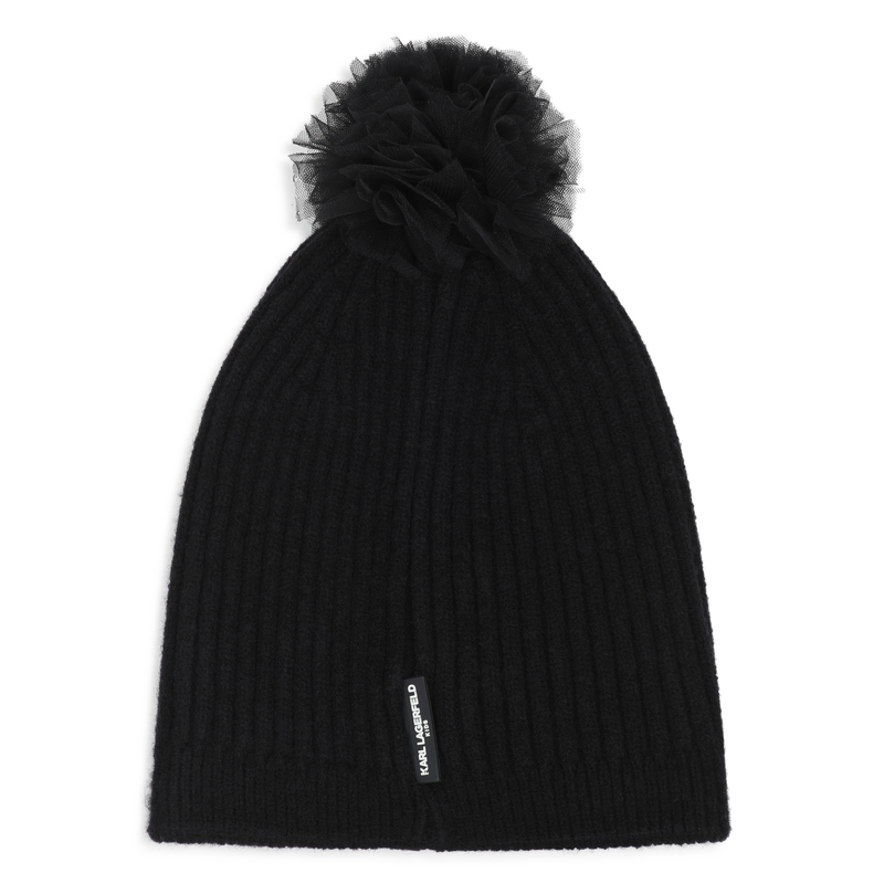 Bonnet en tricot KARL LAGERFELD KIDS 
                        FILLE