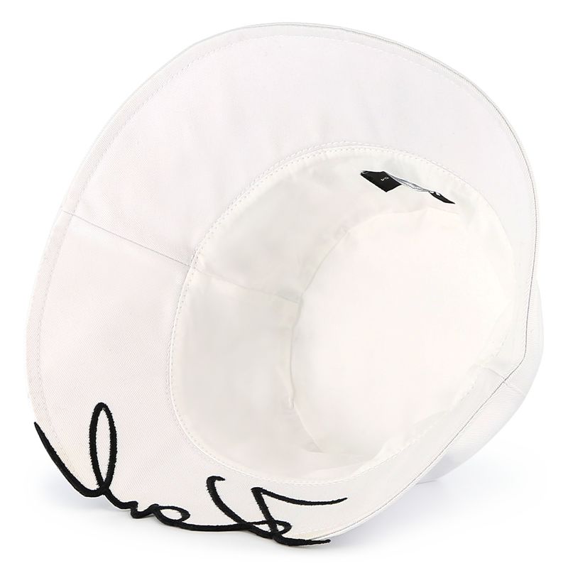 Bob brod&eacute; KARL LAGERFELD KIDS 
                        FILLE