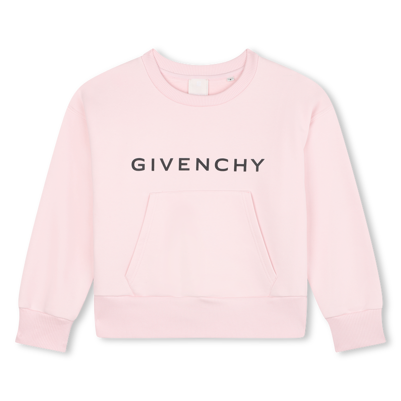 Sweat-shirt molletonné à poche GIVENCHY 
                    FILLE