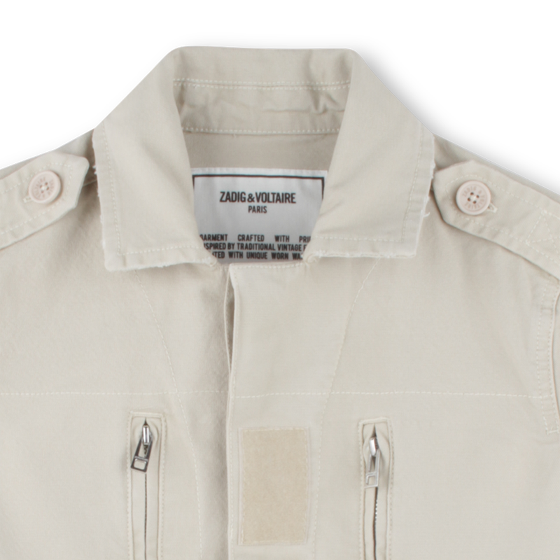 Veste militaire boutonnée ZADIG & VOLTAIRE 
                    GARCON
