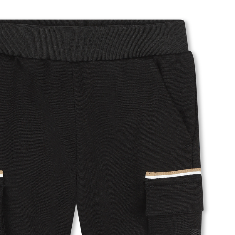 Pantalon &agrave; poches &agrave; rabat BOSS 
                        GARCON