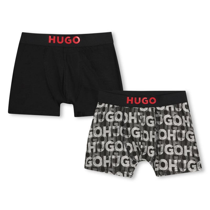 Lot de 2 boxers en coffret Hugo 
                    GARCON