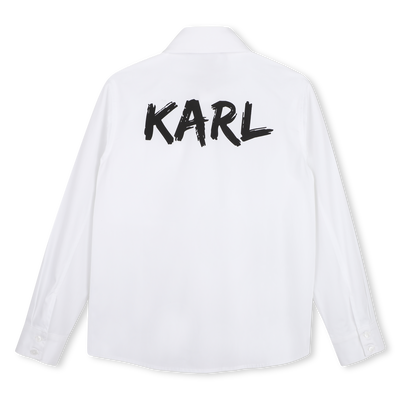 Chemise manches longues KARL LAGERFELD KIDS GARCON