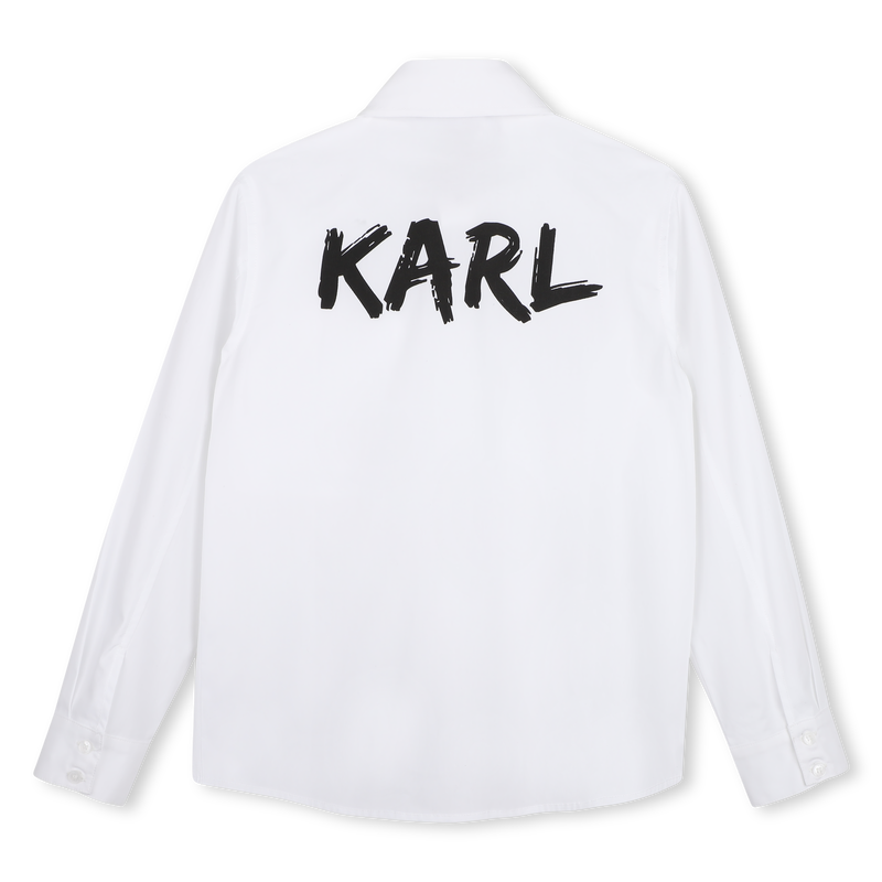 Chemise manches longues KARL LAGERFELD KIDS 
                        GARCON