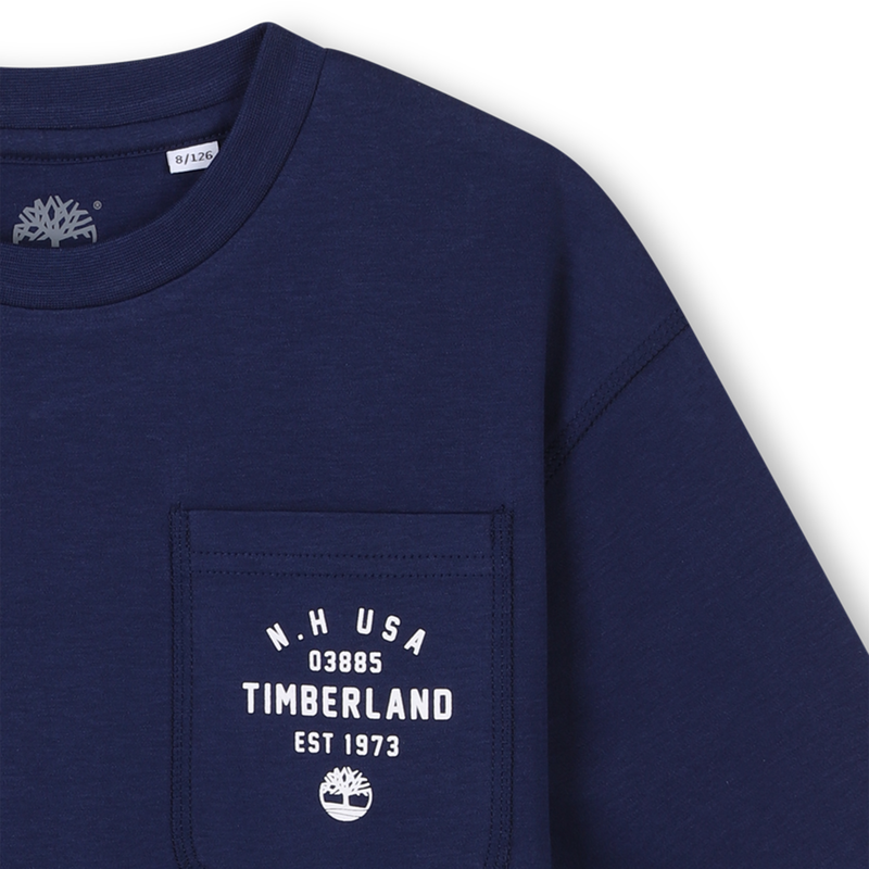 T-shirt ample avec poche TIMBERLAND 
                    GARCON
