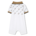 Combinaison-short &agrave; col polo BOSS 
                    GARCON