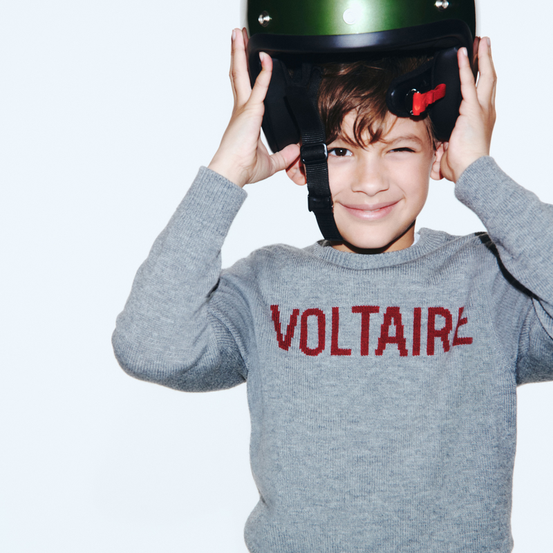 Pull en tricot à col rond ZADIG & VOLTAIRE 
                    GARCON