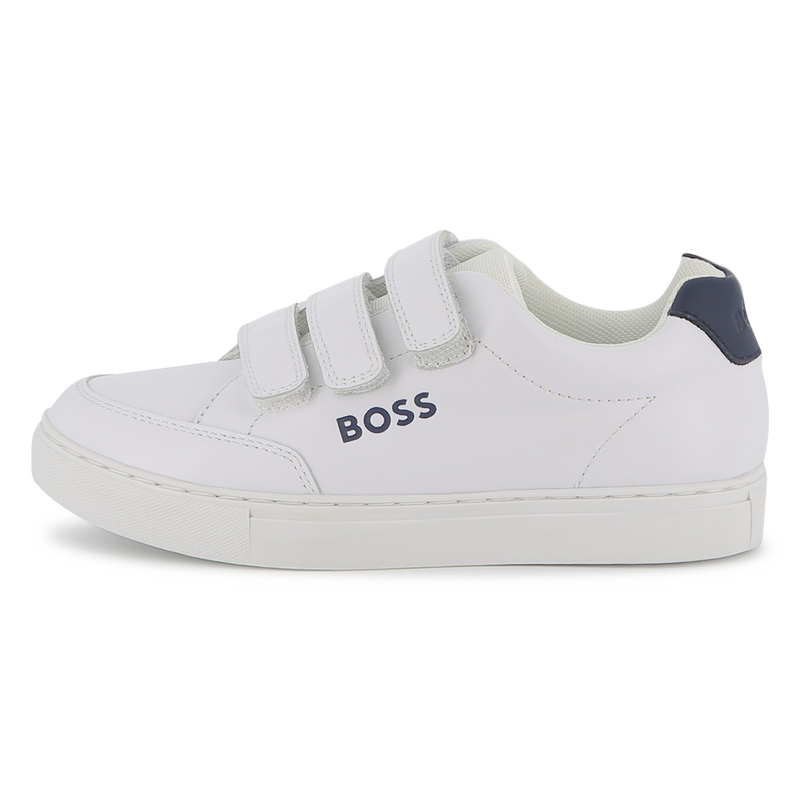 Baskets en cuir de vachette BOSS 
                    GARCON