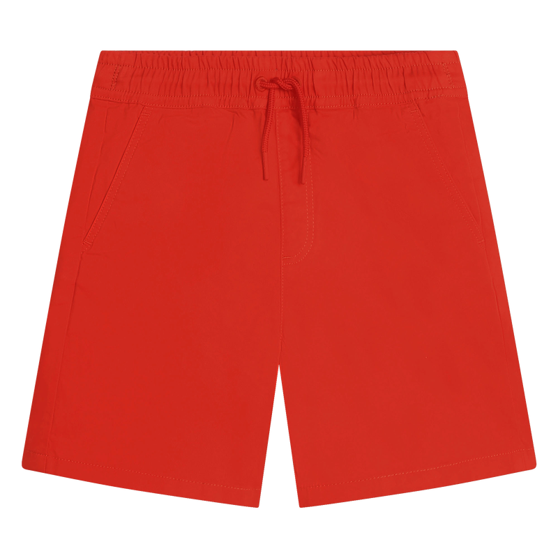 Short uni en sergé de coton KENZO KIDS 
                    GARCON