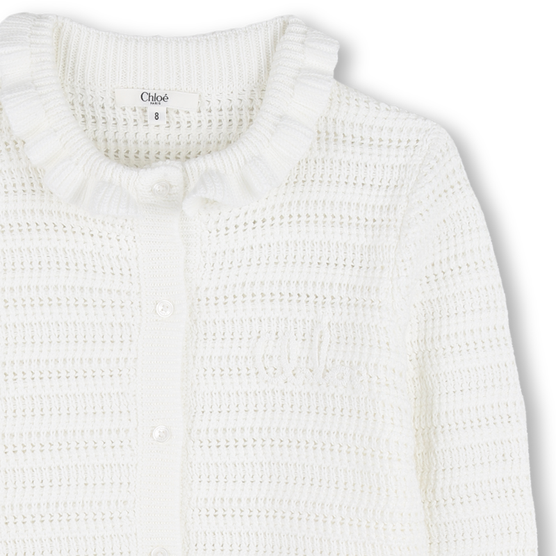 GILET EN MAILLE CHLOE 
                        FILLE