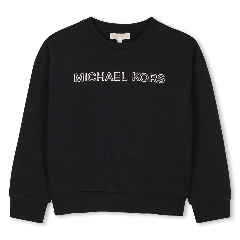 Sweat-shirt molletonn&eacute; MICHAEL KORS 
                        FILLE