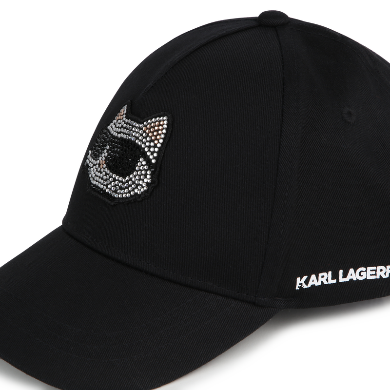 Casquette à strass KARL LAGERFELD KIDS 
                    FILLE