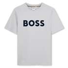 Tee-shirt manches courtes, GRIS CHINE, hi-res