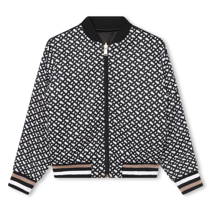 Cardigan réversible zippé