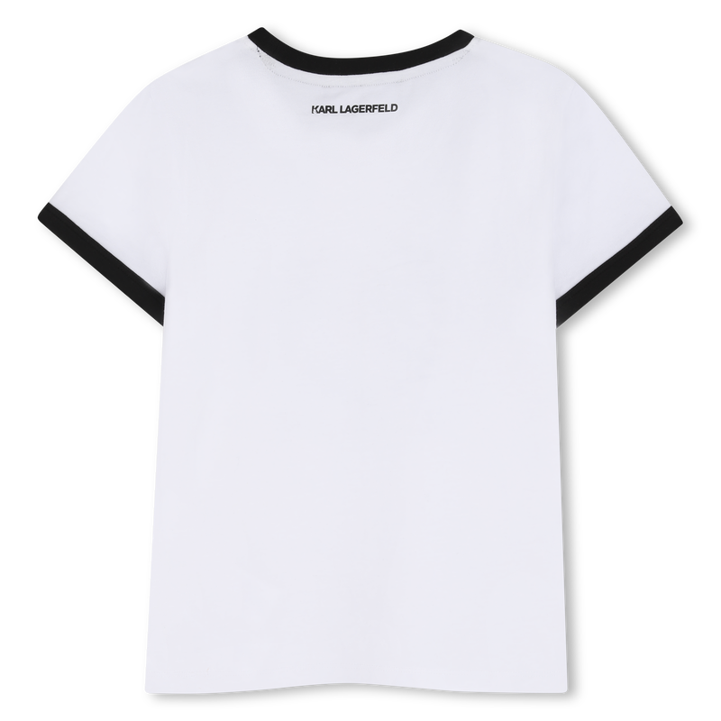 T-SHIRT MANCHES COURTES KARL LAGERFELD KIDS 
                        FILLE
