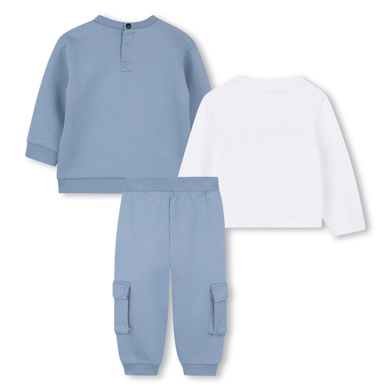 Ensemble sweat, pantalon et t-shirt KARL LAGERFELD KIDS 
                    GARCON
