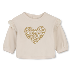 Ensemble Sweat-shirt, pantalon et doudou KENZO KIDS 
                    FILLE