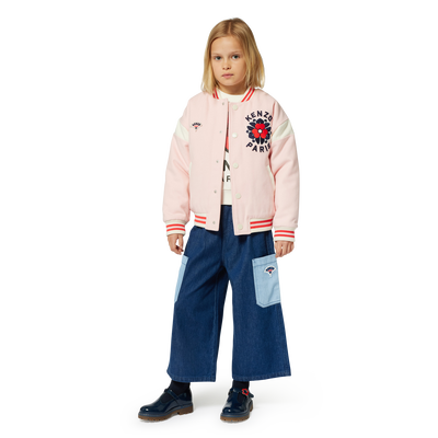 Jean à taille élastiquée KENZO KIDS FILLE