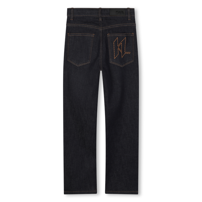 Pantalon en denim KARL LAGERFELD KIDS 
                    GARCON