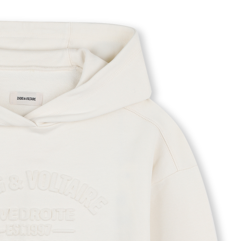 Sweat capuche épaules tombantes ZADIG & VOLTAIRE 
                    FILLE