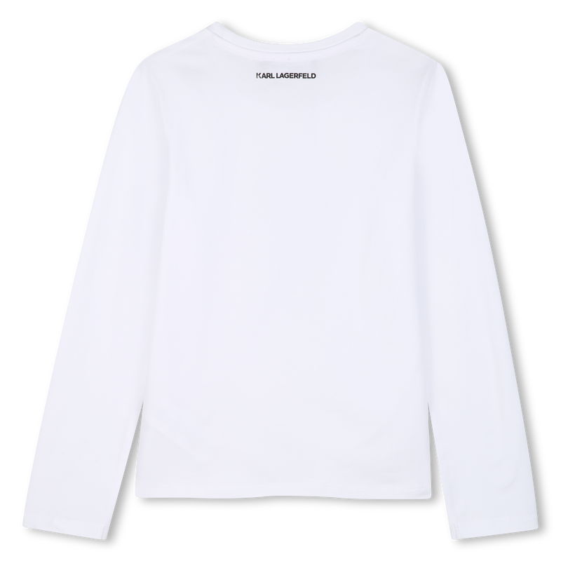 Tee-shirt manches longues KARL LAGERFELD KIDS 
                        FILLE